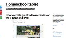 Desktop Screenshot of homeschooltablet.com
