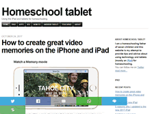 Tablet Screenshot of homeschooltablet.com